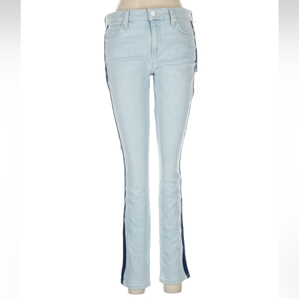 NWT Joe's Jeans Light Blue Denim with Dark Side Stripe